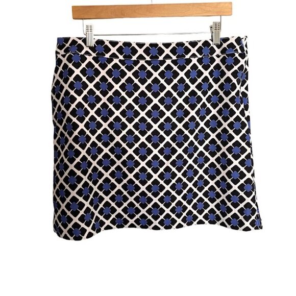 Greg Norman Geo Print Golf Skort 10 - Picture 1 of 5